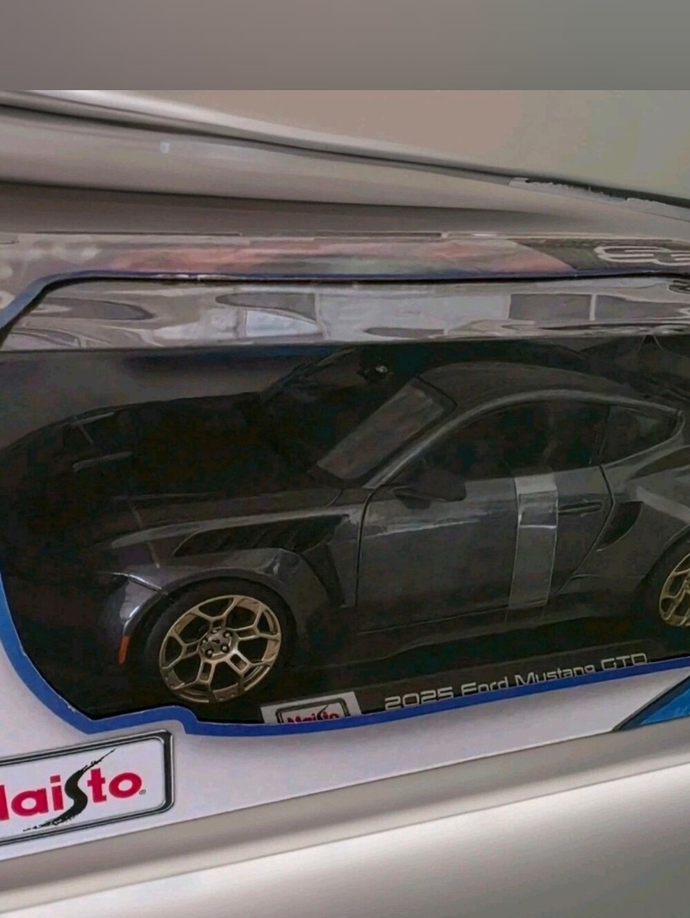 2025 Ford Mustang GTD Metallic Dark Gray Maisto 1:18 Special Edition Diecast NEW